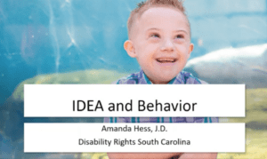 IDEA and Behavior